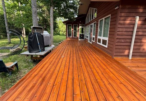 deck painting and staining