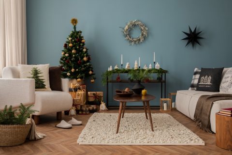 holiday living room