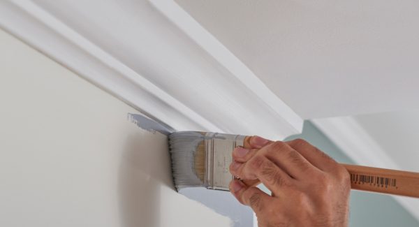 painters finishing interior house painting