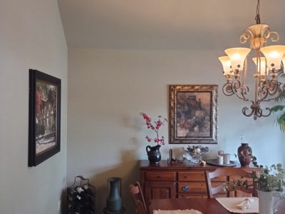 Jenks Interior Repaint with Modern Earth Tone Finishes