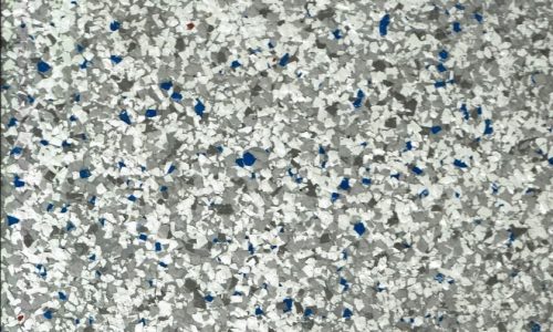 Grey - Blue - White epoxy floor