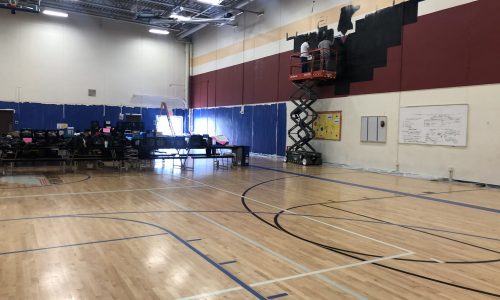 Painting a Gymnasium
