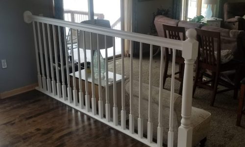 Banister Painting