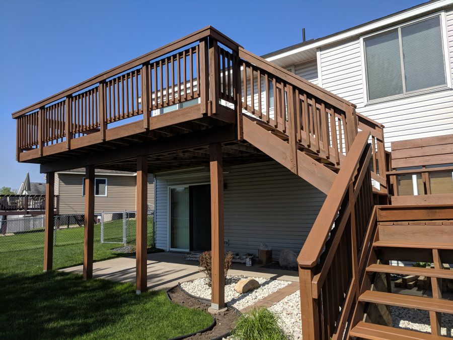 Deck Staining St Paul