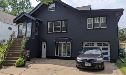 Dark Exterior Finished Project