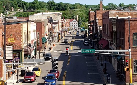 Strip in Stillwater Minnesota