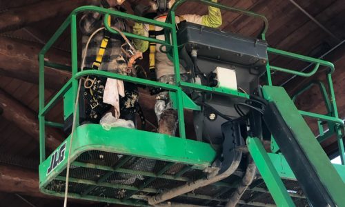 In Progress - Boom Lift