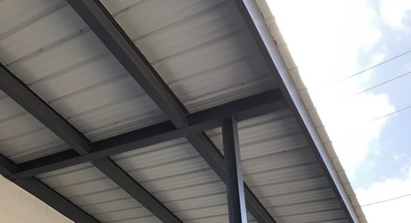 Newly Painted Warehouse Docks