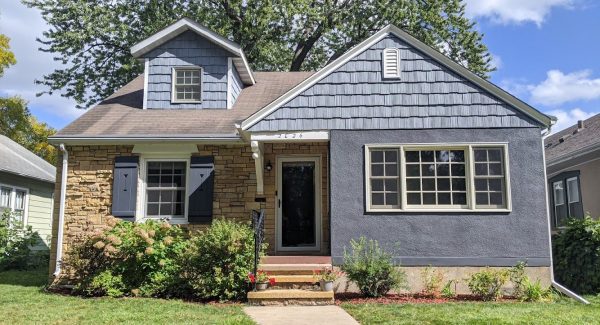 exterior home after color change