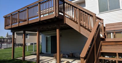 Deck Staining St Paul