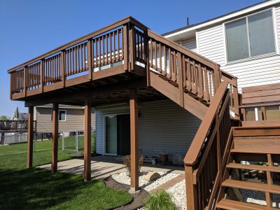 Deck Staining St Paul