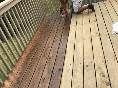 deck painting Shoreview, MN