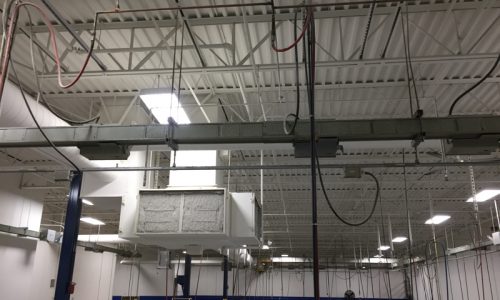 Warehouse Ceiling Painting