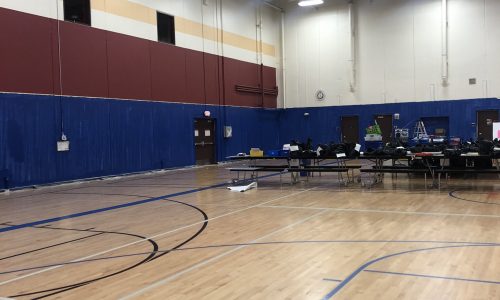 Summer Painting of a Gym