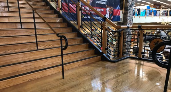 Cabela interior painting project by certapro