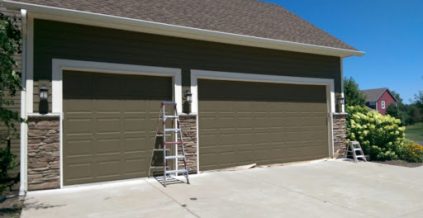 Exterior Garage Painting