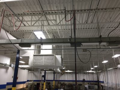 Warehouse Ceiling Painting