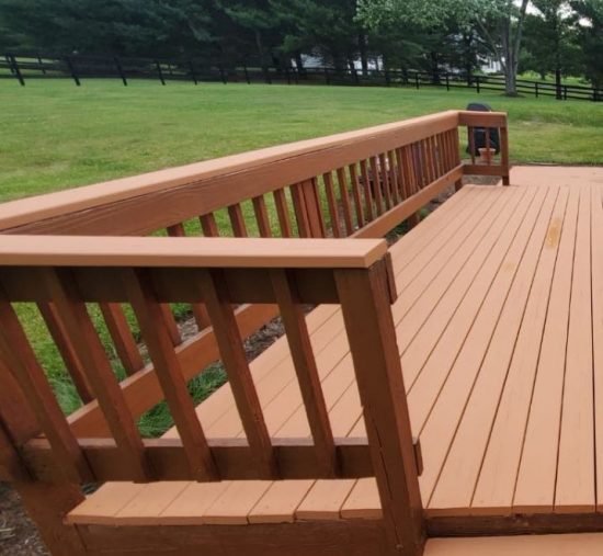 painted deck in tysons va