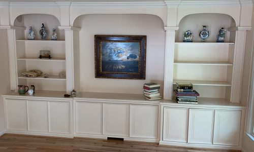 White Cabinet Painting