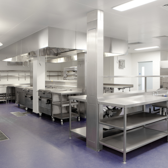 Empty Commercial Kitchen