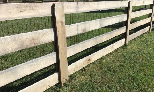 Unfinished exterior wood surfaces