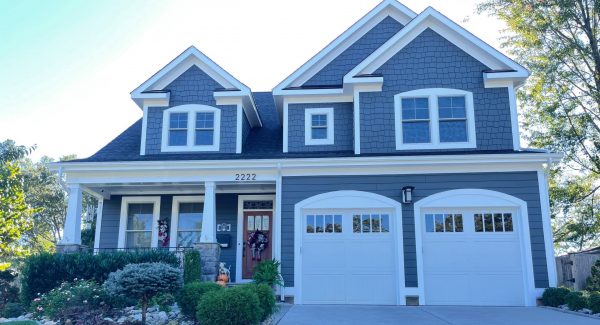 Exterior Painting Project blue