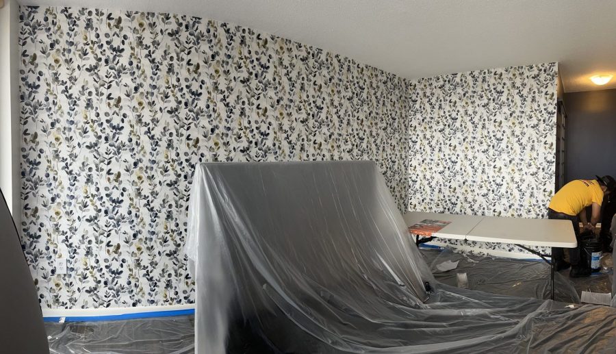 Final Result of Wallpaper Installation