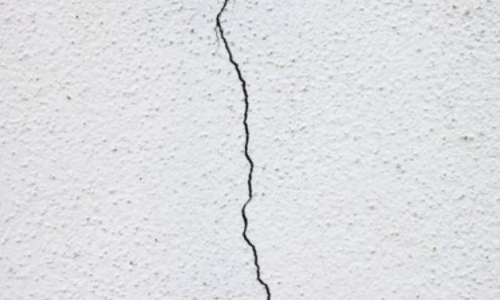 Stucco Crack