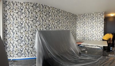 Final Result of Wallpaper Installation