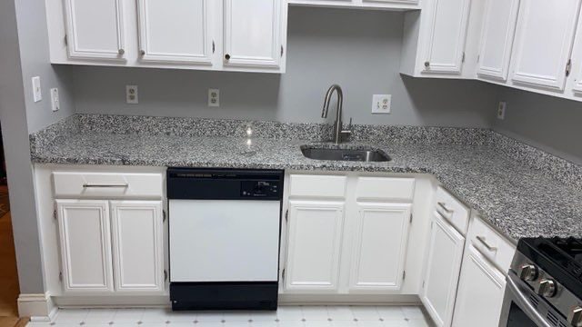 kitchen cabinet painting project Tysons, VA