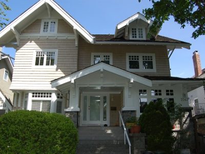 Exterior painting by CertaPro house painters in Point Grey