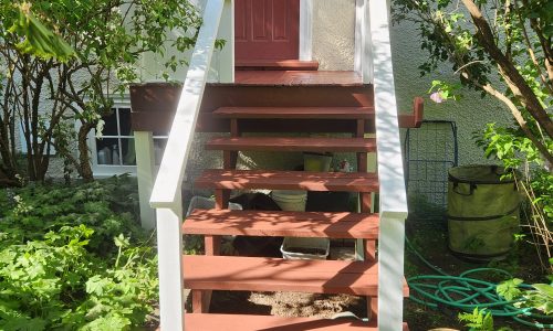 Exterior Stair Painting