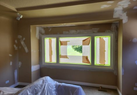 During Drywall Repair & Before Interior Painting