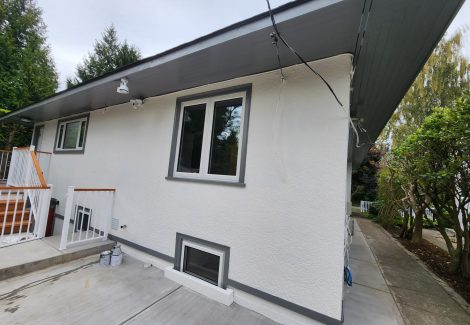 Back of Home After Exterior House Painting