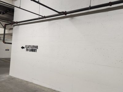 Parking Garage After professional Painting