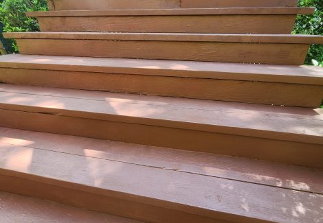 Dunbar, BC Exterior Steps Painting