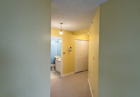Yellow Interior House Painting in Kerrisdale, BC