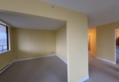 Interior House Painting Light Yellow Kerrisdale, BC