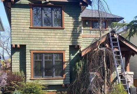 Before Exterior Painting in East Vancouver, BC