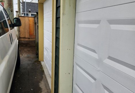 Garage Door Exterior Painting East Vancouver