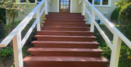 Exterior Stair Painting
