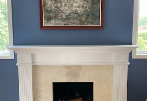 Fireplace Interior Painting Dunbar, BC