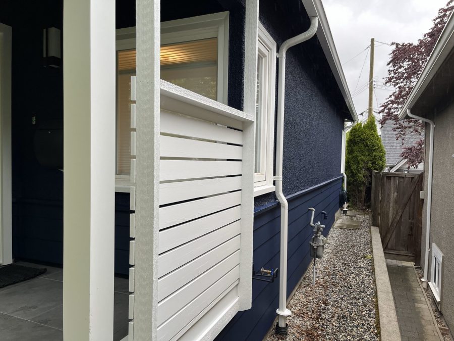 Blue Exterior Painted House Preview Image 2