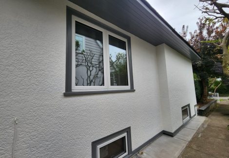 Side of Home Freshly Painted