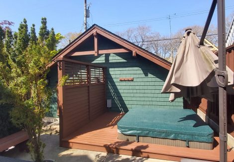 East Vancouver Exterior House Painting Green