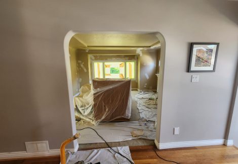 Before Professional Interior Painting