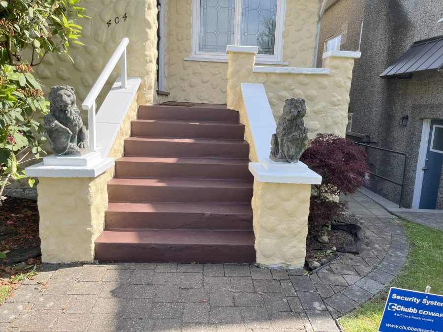 Exterior Porch Stairs Painted Preview Image 1