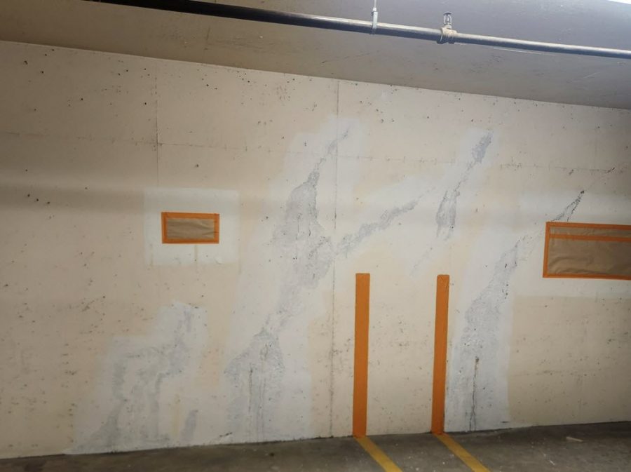 Vancouver, BC Before Parking Garage Painting Preview Image 5