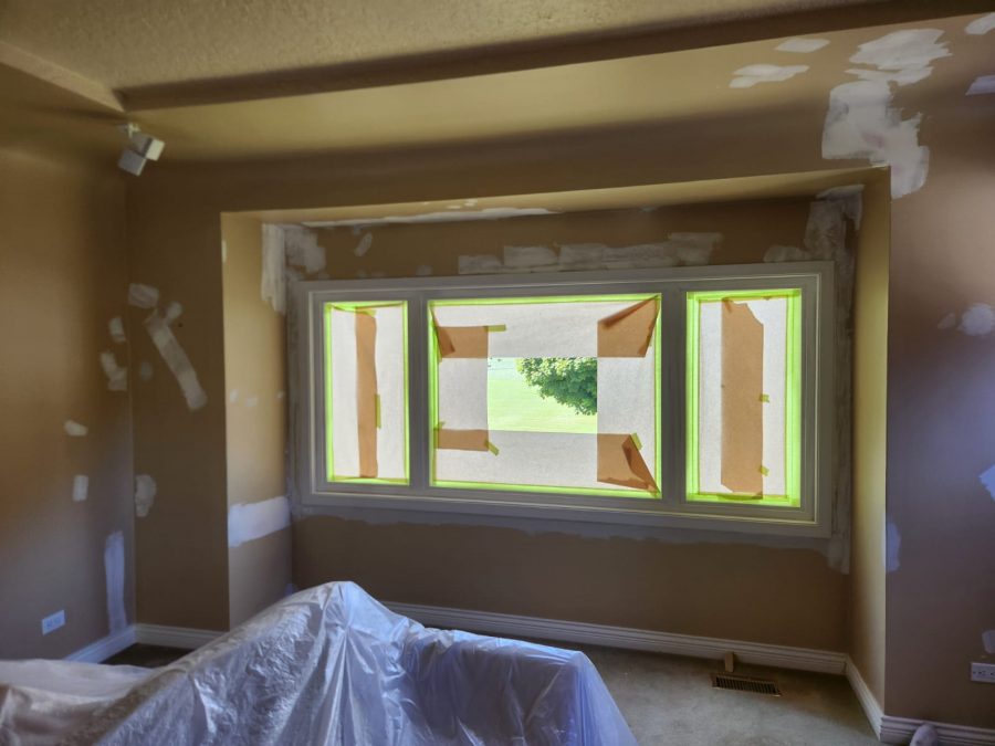 During Drywall Repair & Before Interior Painting Preview Image 4