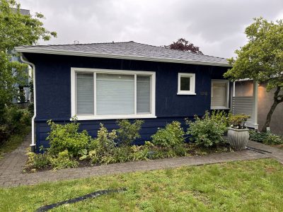 Dark Blue Exterior House Painting